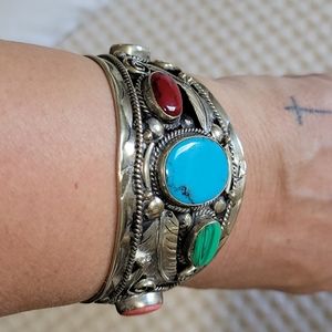 Bracelet...Beautiful  w earrings and pendant